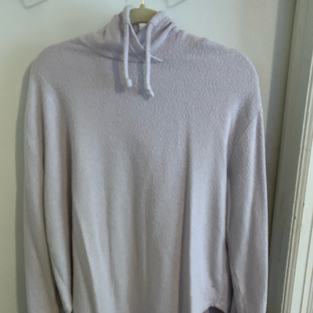 LA hearts light purple hoodie